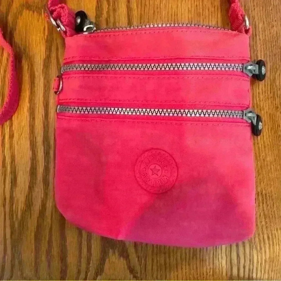 Kipling Mini, Multipocket Crossbody, Pink, 7” W x 7” D - Picture 3 of 9
